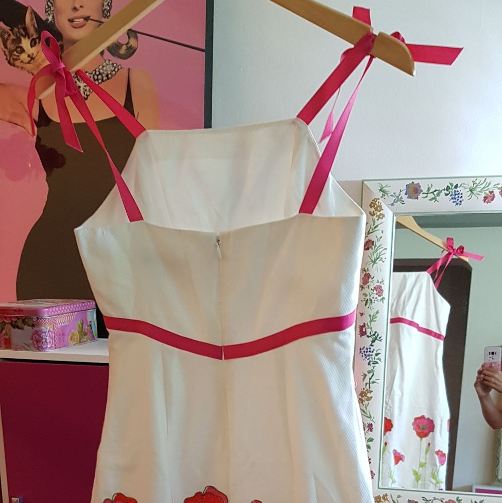 Designer Kathlin Argiro Embroidered Dress